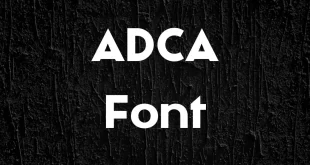 Adca Font