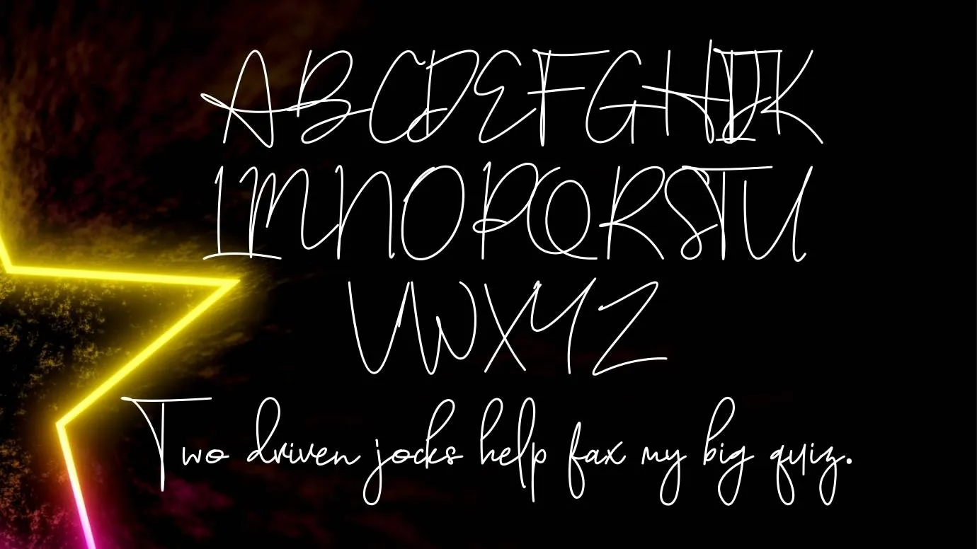 Austin Pen Font