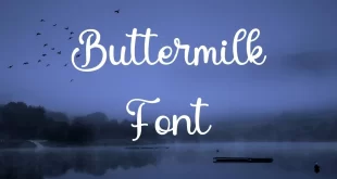 Buttermilk Font