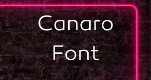 Canaro Font