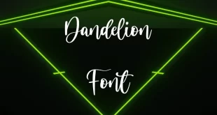 Dandelion Font