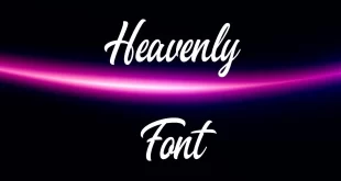 Heavenly Font