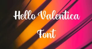 Hello Valentica Font