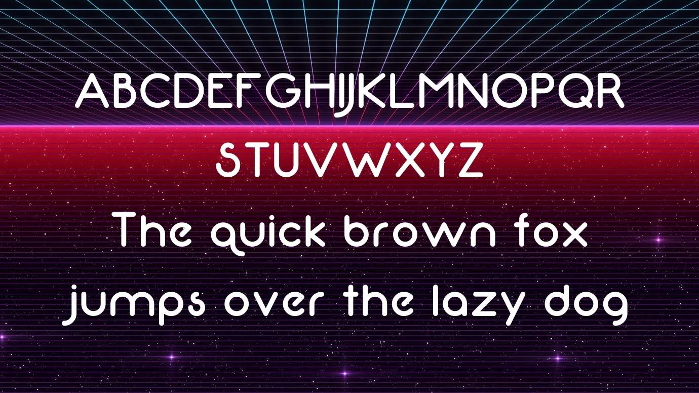 Neon 80s Font