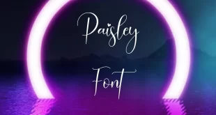 Paisley Font