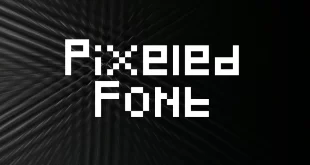 Pixeled Font