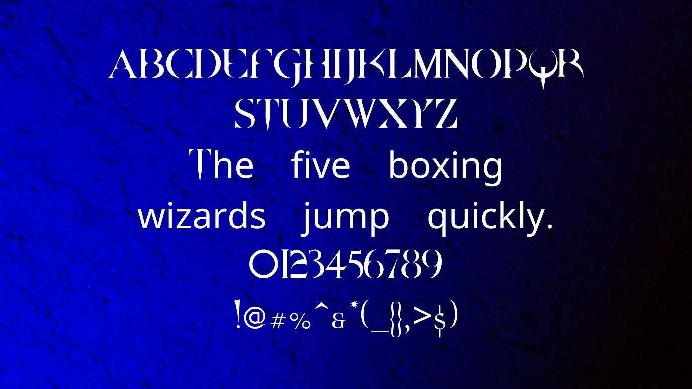 Quake Font View