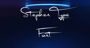 Stephen Type Font