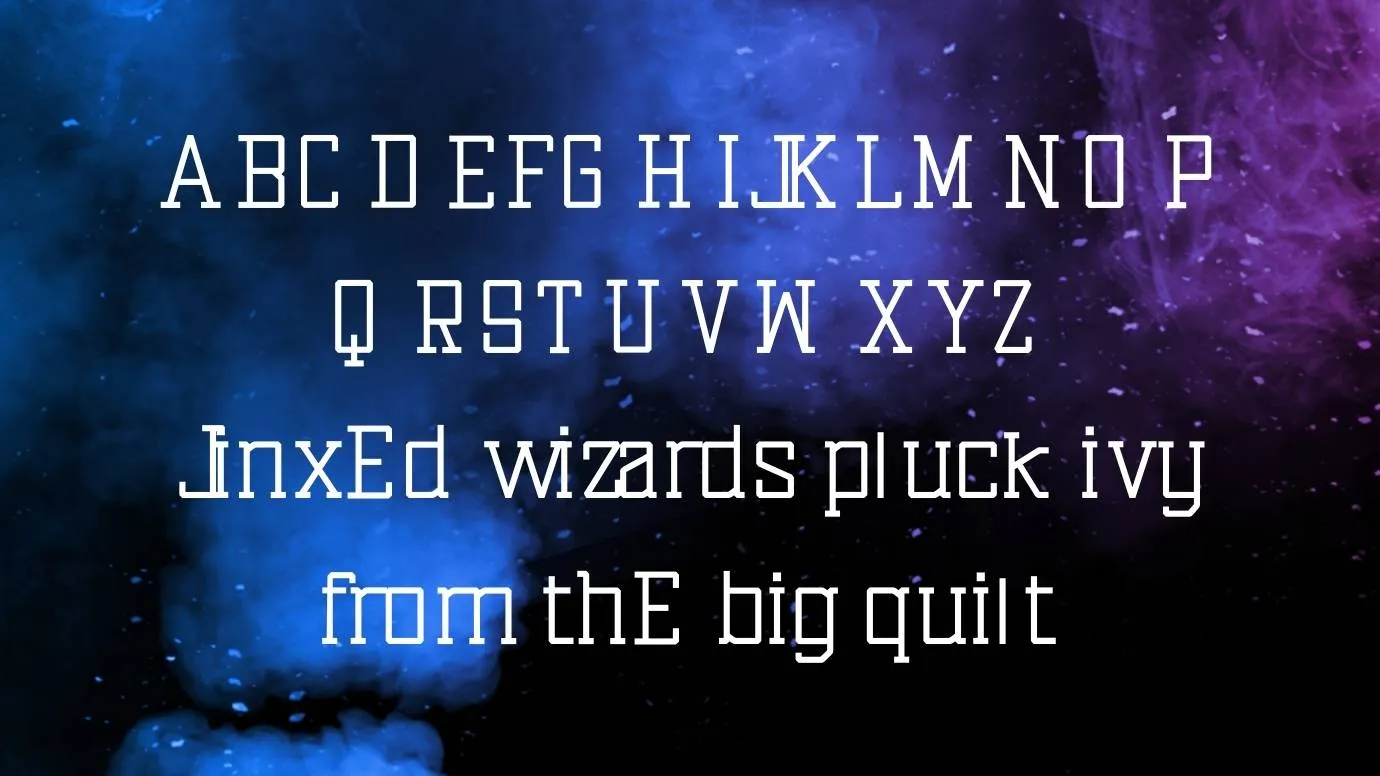 Texaz Font