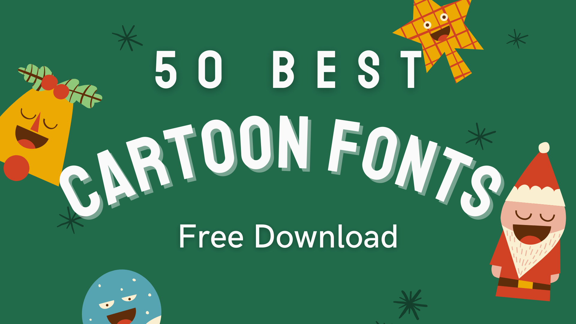 50 Best Cartoon Fonts Free Download