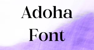 Adoha Font