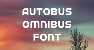 Autobus Omnibus Font