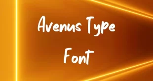 Avenus Type Font