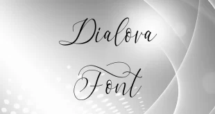 Dialova Font