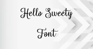 Hello Sweety Font