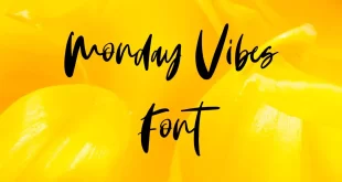 Monday Vibes Font