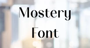 Mostery Font