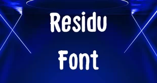 Residu Font