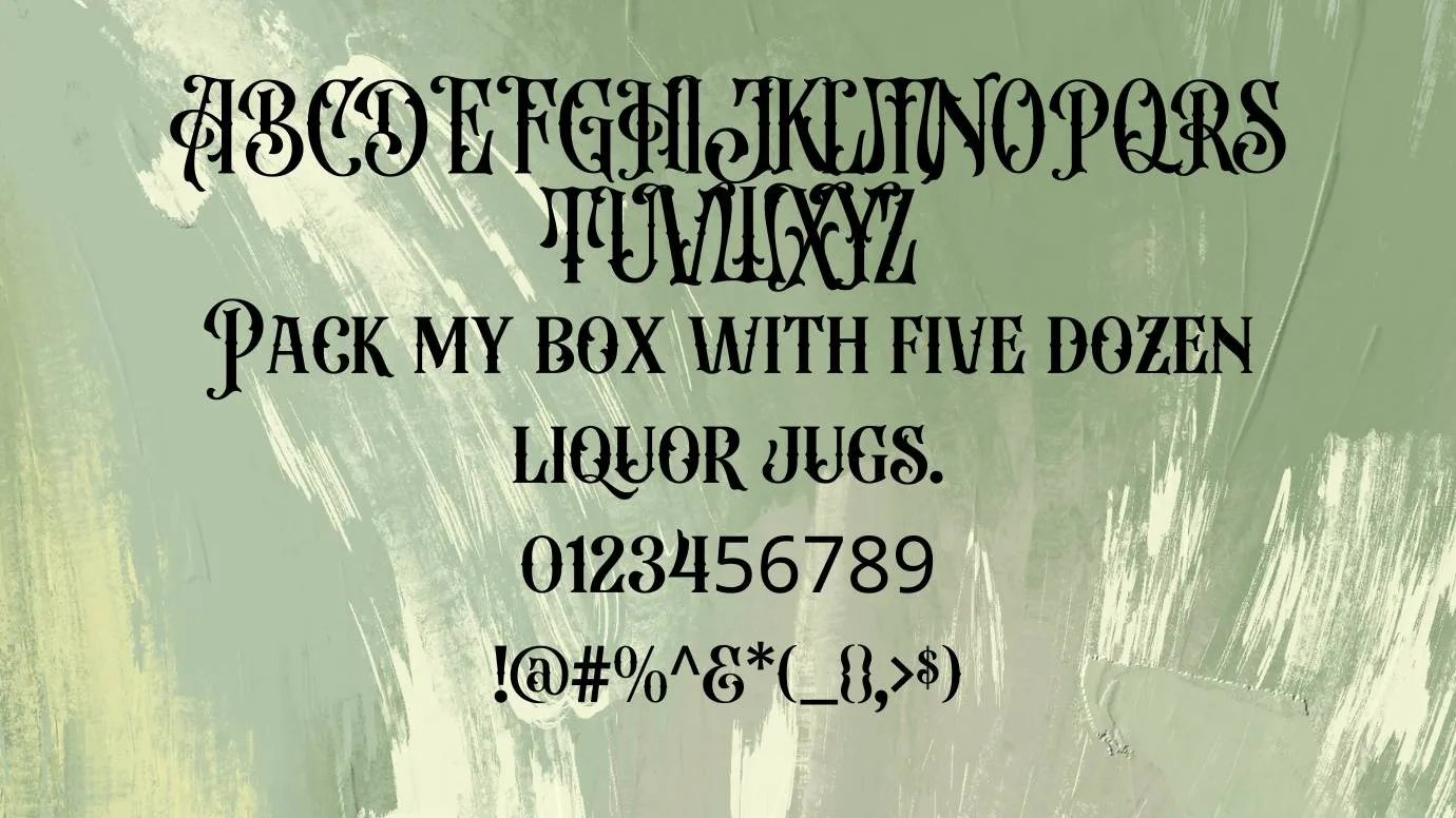 Beardson Font