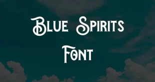 Blue Spirits Font