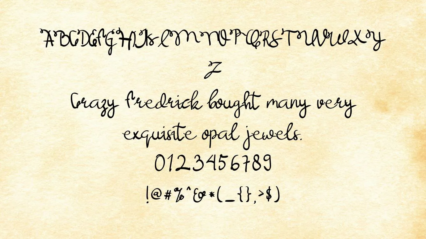 Bougenville Font