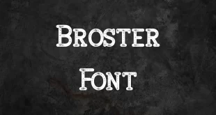 Broster Font