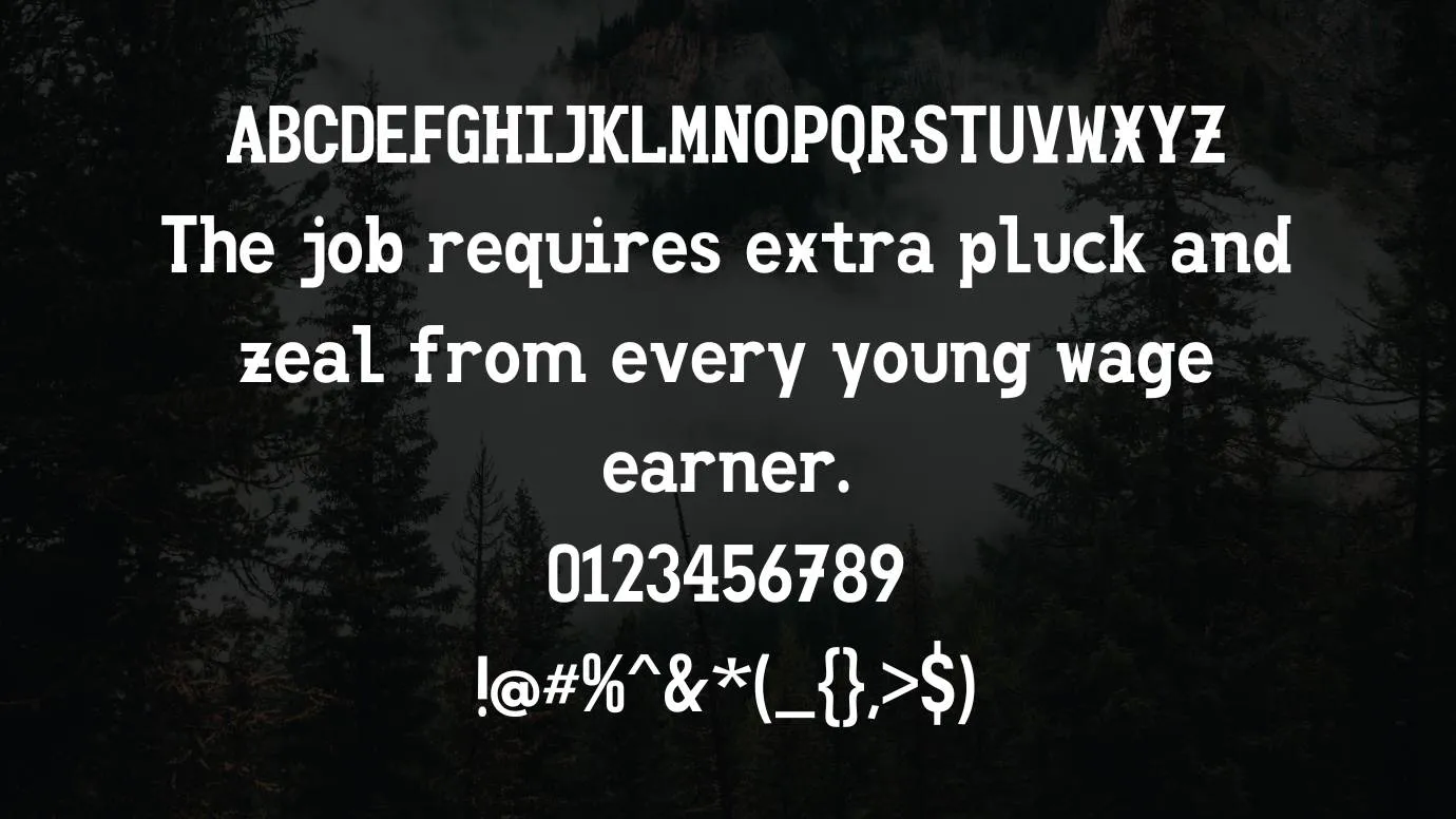 Clutsy Font