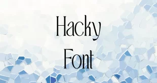 Hacky Font