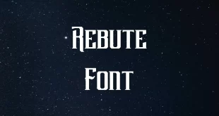 Rebute Font