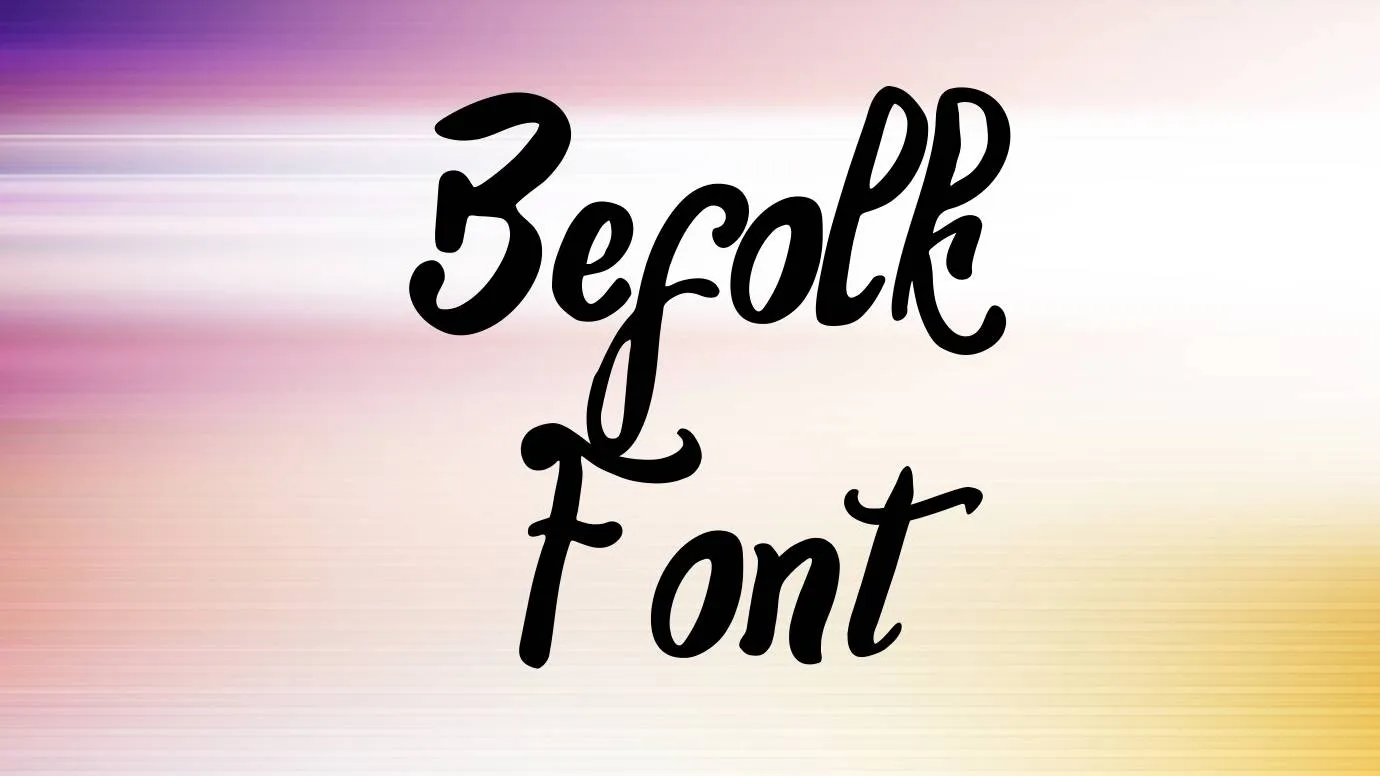 Befolk Font