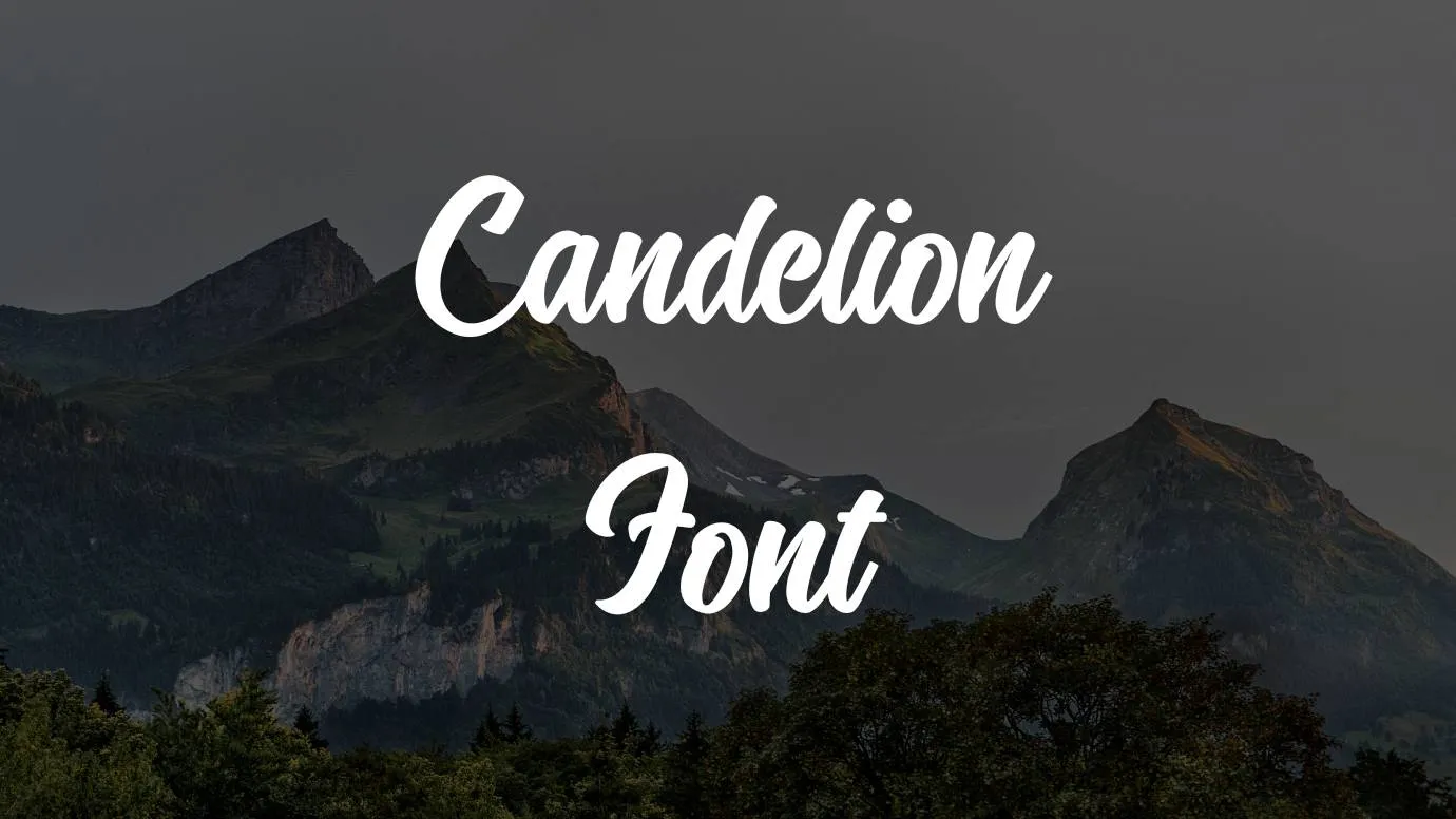 Candelion Font