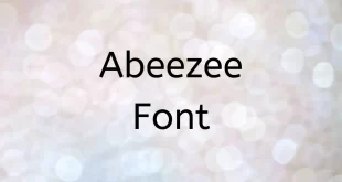 ABeeZee Font