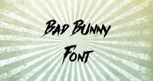 Bad Bunny Font