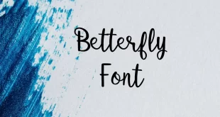 Betterfly Font