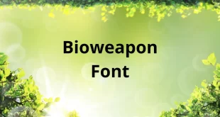 Bioweapon Font