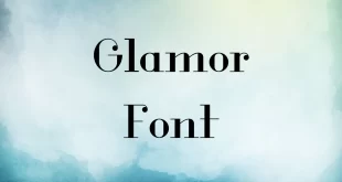 Glamor Font