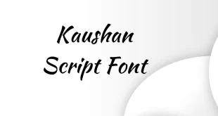 Kaushan Script Font