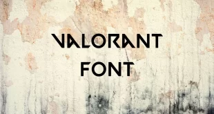 Valorant Font