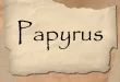 Papyrus Font