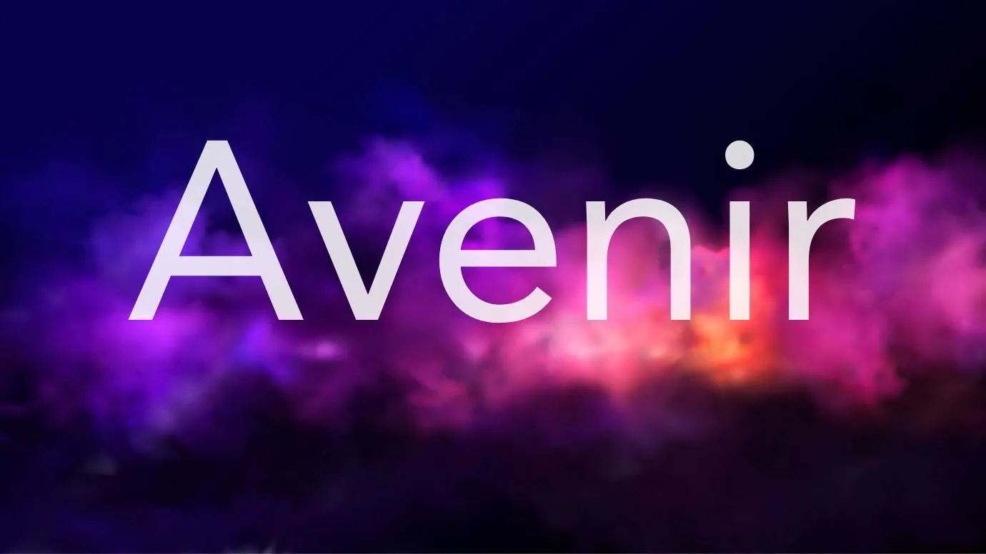 avenir font - Avenir Font Family