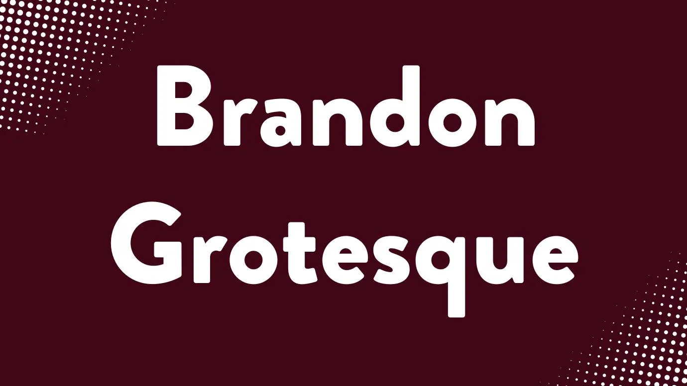 brandon grotesque font - Brandon Grotesque Font Family