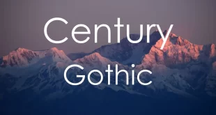 Century Gothic Font