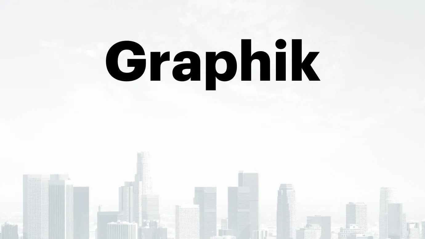 graphik font - Graphik Font Family