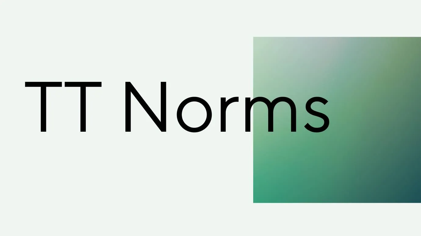 tt norms font - TT Norms Font Family