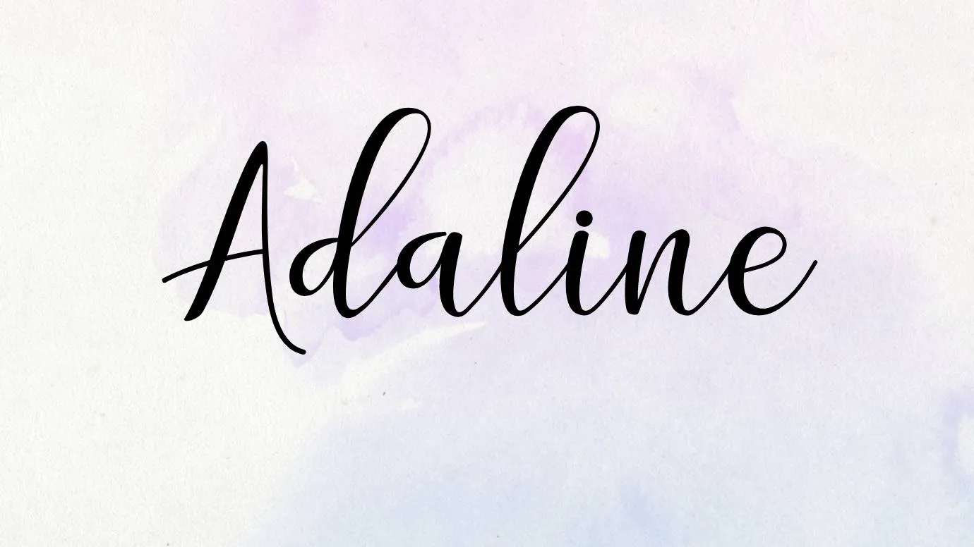 Adaline Font