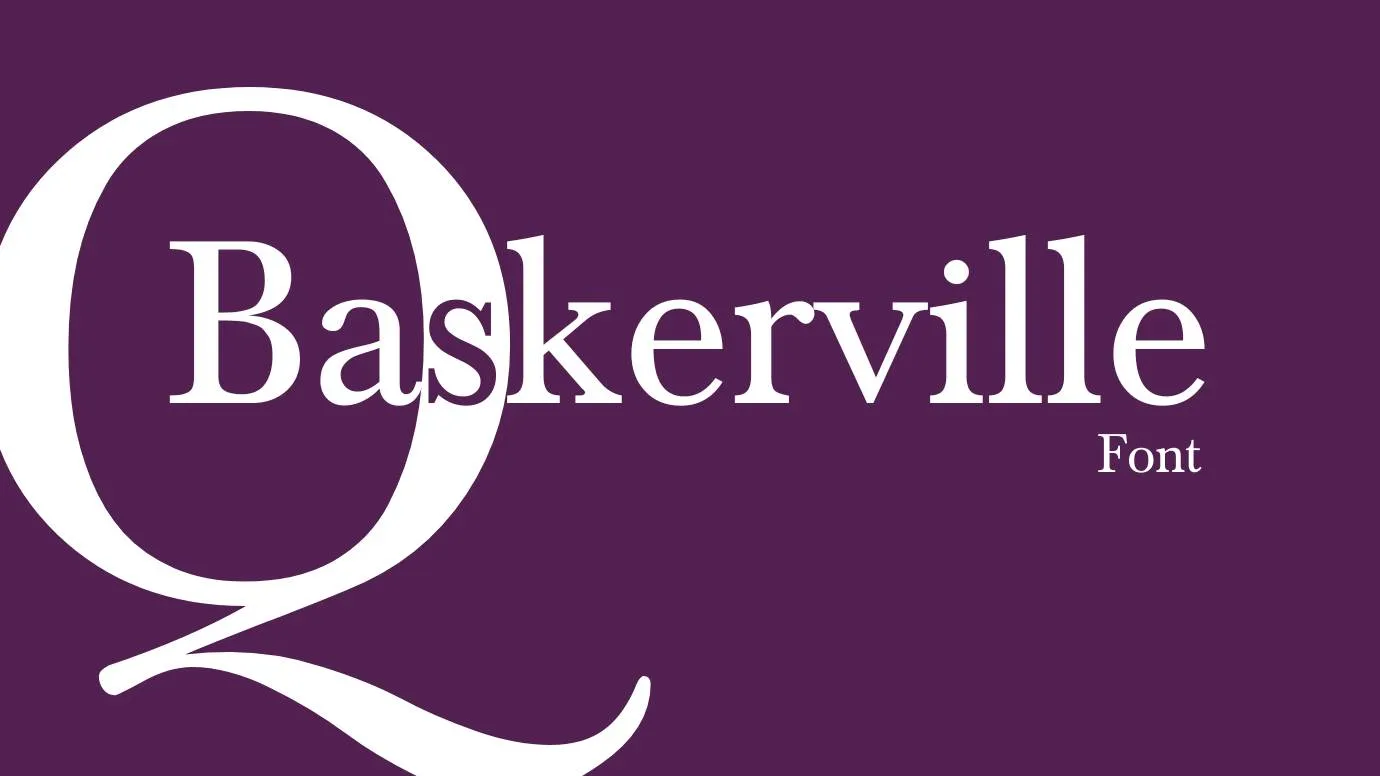 Baskerville Font - Baskerville Font Family