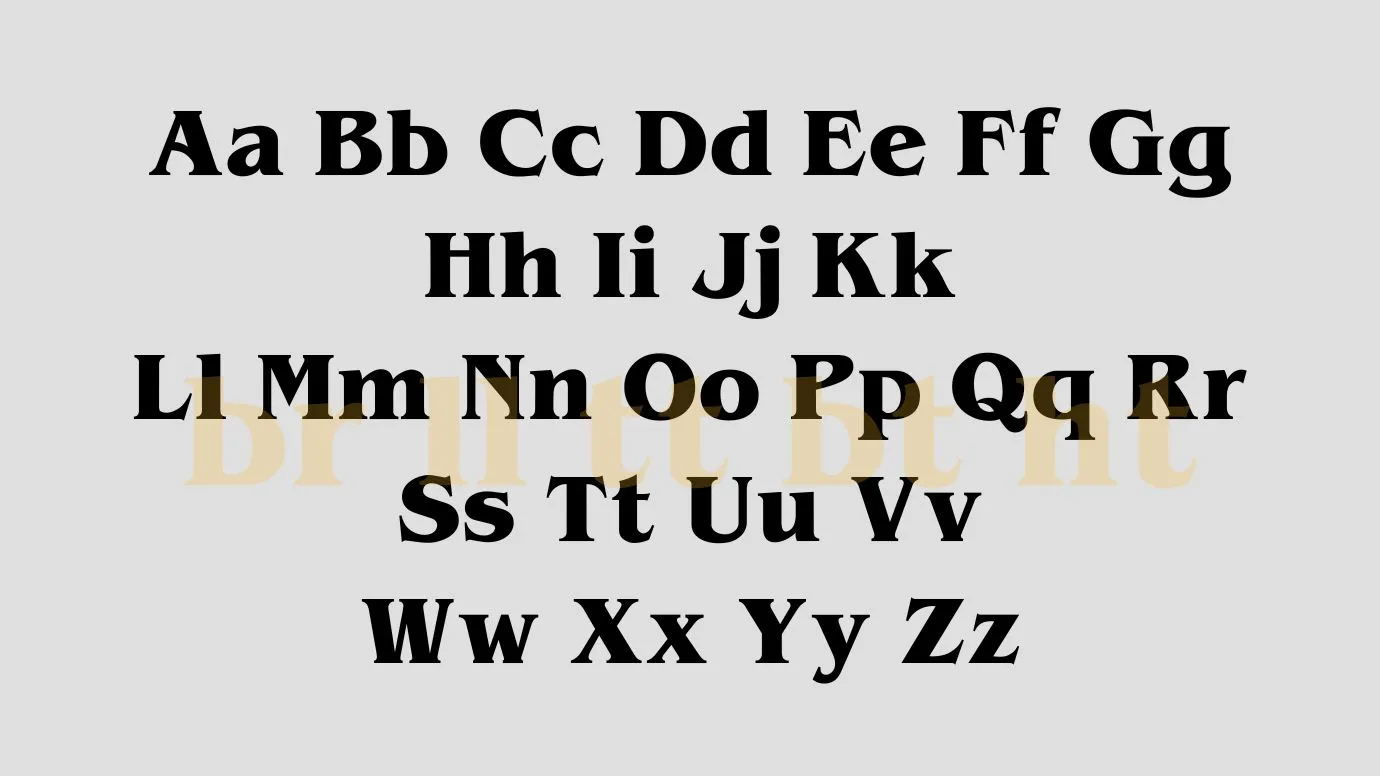 Benguiat Font view - Benguiat Font Free Download