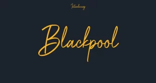 Blackpool Font