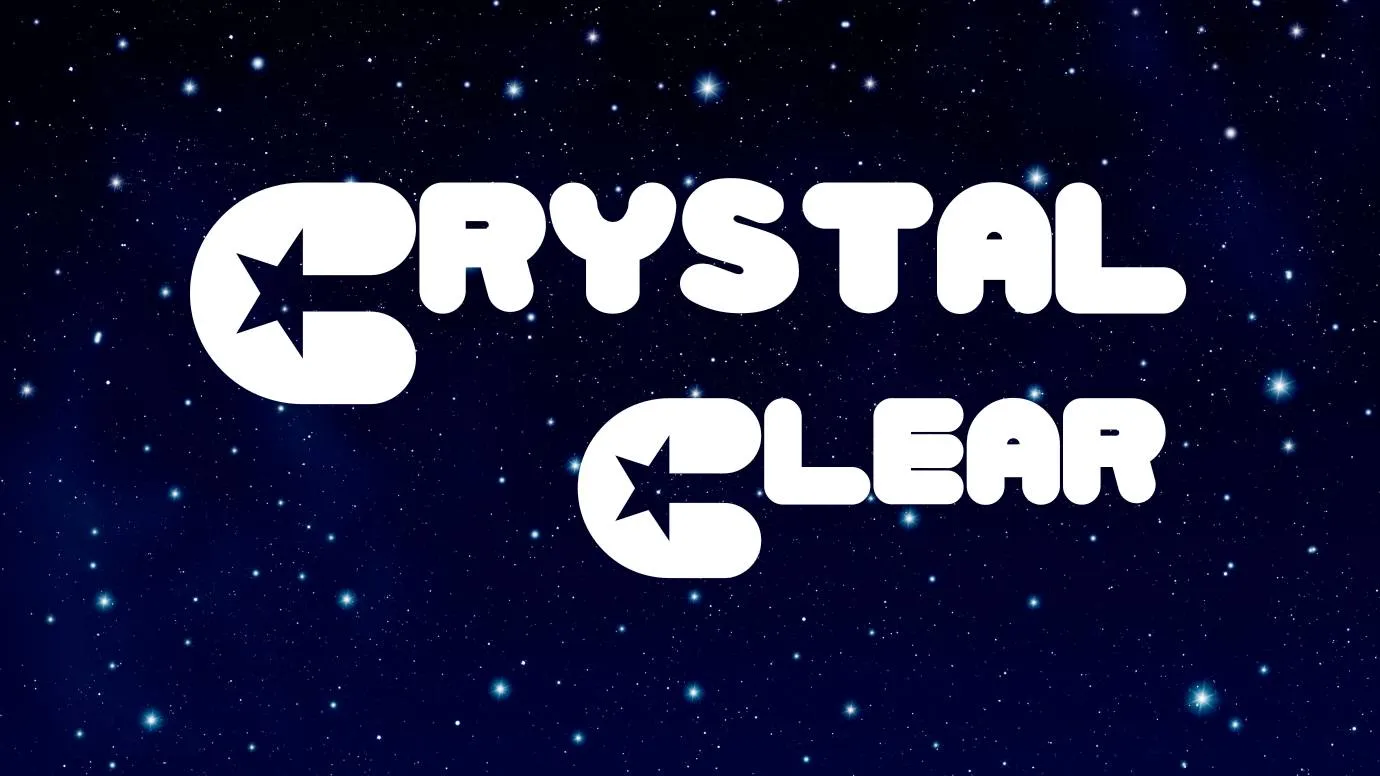 Crystal Universe Font