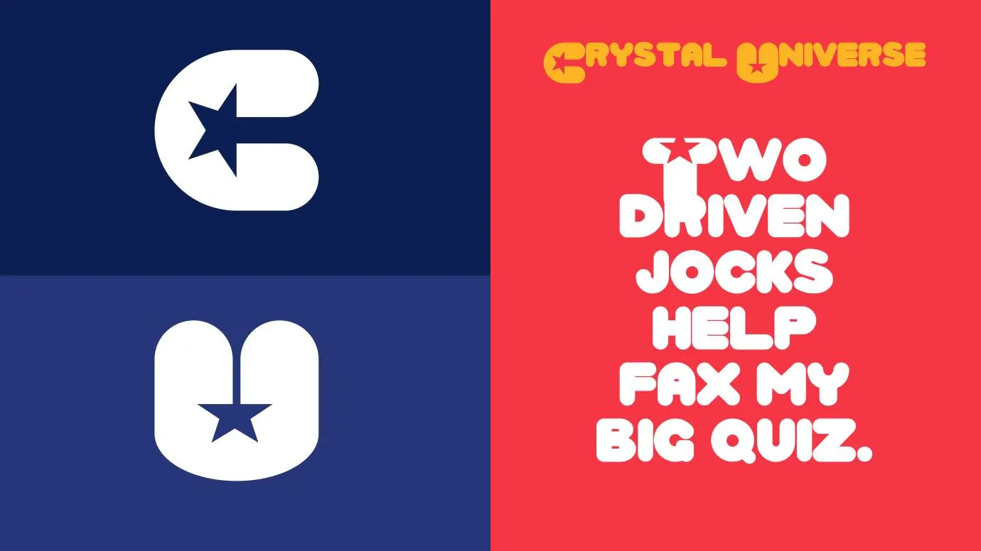 Crystal Universe Font